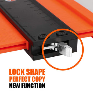 Saker® Contour Gauge Profile Tool With Lock