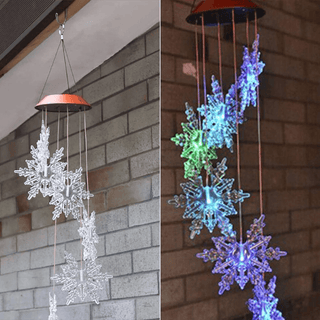 Snowflake Solar Light