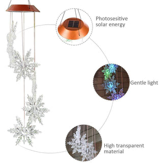 Snowflake Solar Light