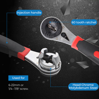 Saker® Multifunctional Ratchet Wrench