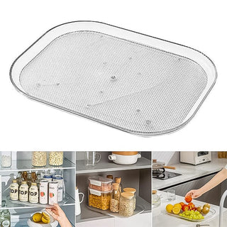 Sank Lazy Susan Turntable Organizer for Refrigerator