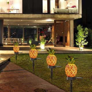 Solar-Powered Pineapple Light