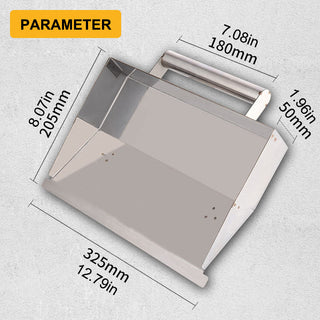 SAKER® Stainless Steel Plastering Trowel