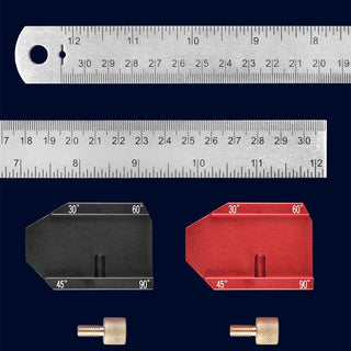 SAKER® 12in Scribing Ruler