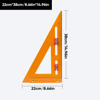 SAKER® Positioning Triangle Ruler