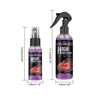 SAKER 3 in 1 High Protection Quick Car Coating Spray