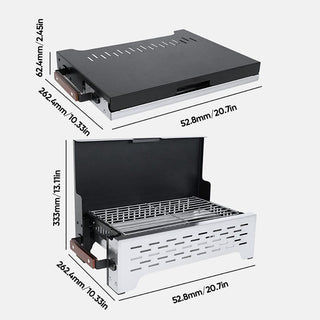 SAKER® Portable Folding Grill