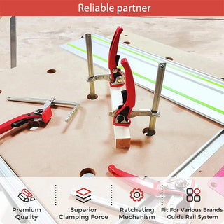 SAKER® Ratcheting Table Clamp