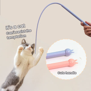 SAKER® Silicone Simulate Tail Cat Wand