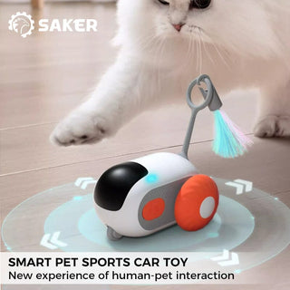 SAKER® Smart Pet Sports Car Toy