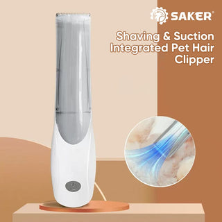 SAKER® Shaving & Suction Integrated Pet Hair Clipper