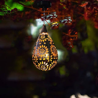 Solar Daisy Water Drops Light