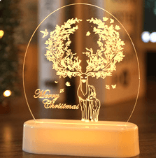 Christmas 3D Led Night Light