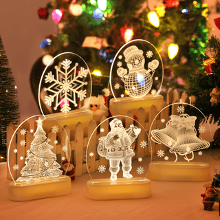 Christmas 3D Led Night Light