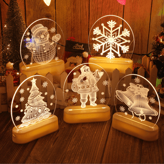 Christmas 3D Led Night Light