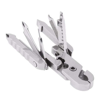 Hirundo 15 in 1 Multi-tool Pliers Tool Keychain Stainless Steel Combination EDC Tool