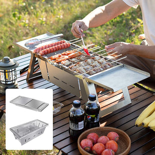 SAKER® Foldaway Charcoal Grill