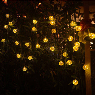 Metal Mesh Ball String Light