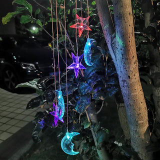 Moon & Stars Solar Light