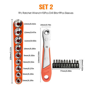 SAKER® Mini Ratchet Wrench