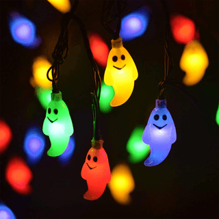 Solar 30 LED Cute Ghost Lights