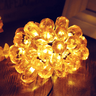 Solar 3D Little Pumpkins String Lights