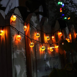 Solar 3D Little Pumpkins String Lights