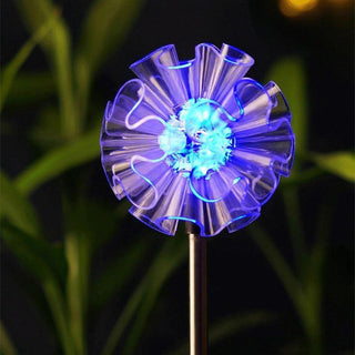 Solar-Powered Dandelion Lily Sunflower Light