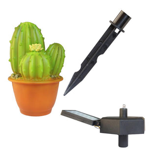 Solar-Powered Prickly Pear Light