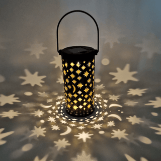 Solar Powered Star Moon Garden Light