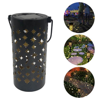 Solar Powered Star Moon Garden Light