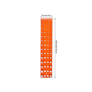 Universal Thread Identifier Tool - SAKER® Nut and Bolt Thread Checker