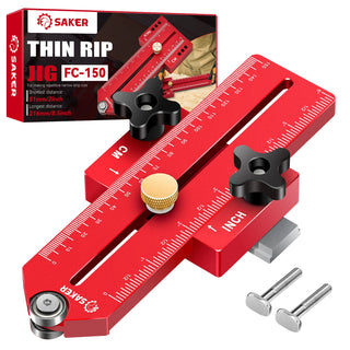 SAKER Thin Rip Jig Table Saw Jig Guide