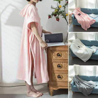 SAKER® Plush Soft Robe