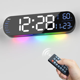 Saker Multi Functional LED Display Clock