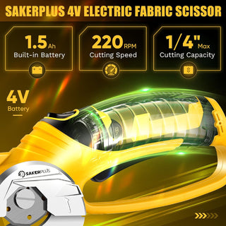 SakerPlus Cordless Electric Scissors