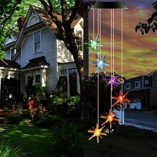 Solar Sea Urchin Wind Chime Light